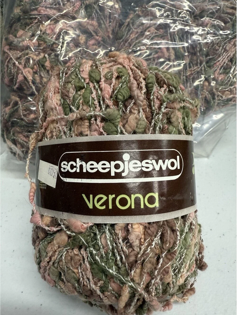 Scheepjeswol Verona Cotton/Acrylic Yarn Shade 7002 - 4 Skein Lot